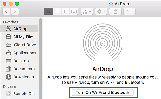 turn on bluetooth