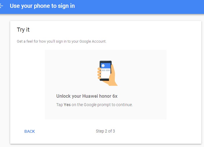 unlock device