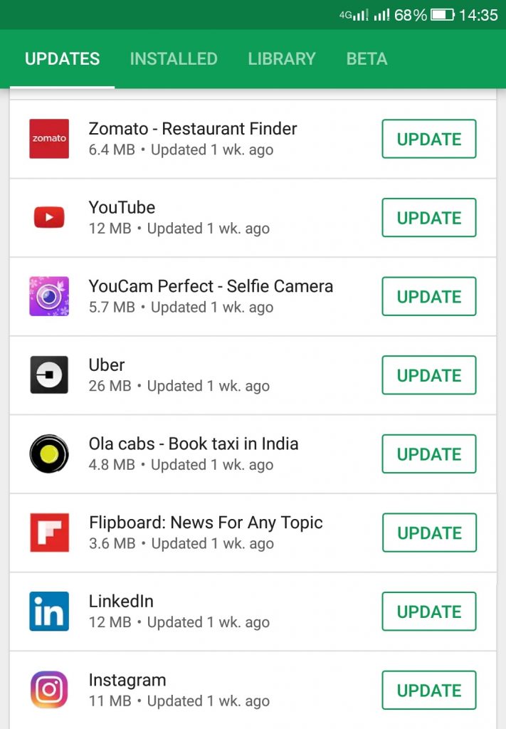 update-for-youtube-app